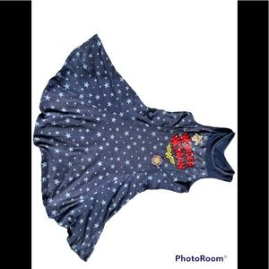 Girls Wonder Woman dress size 8